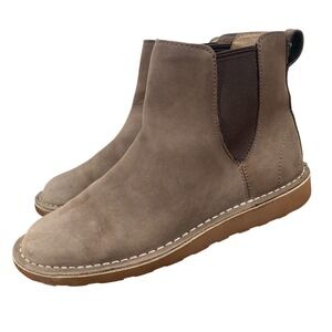 L.L. Bean Stonington Chelsea Boots Cocoa Brown Leather‎ Women's 10 Medium